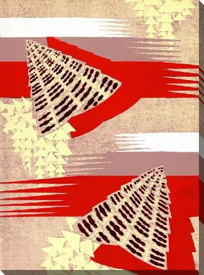 Картина Композиция в теплых тонах №7