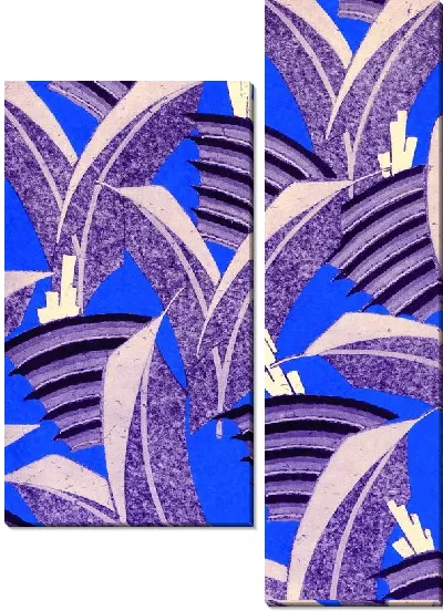 Картина Композиция в холодных тонах