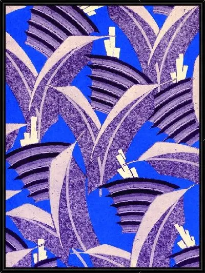 Картина Композиция в холодных тонах