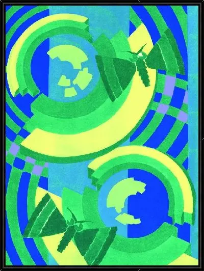 Картина Динамичная композиция