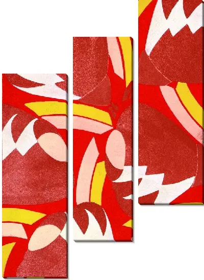 Картина Композиция в теплых тонах №8