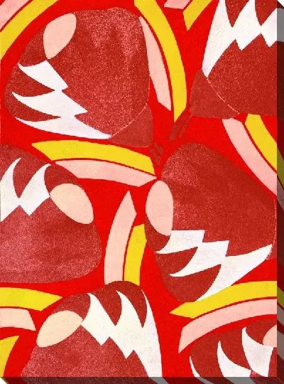 Картина Композиция в теплых тонах №8