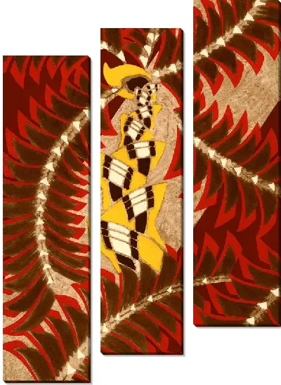 Картина Композиция с растительным орнаментом