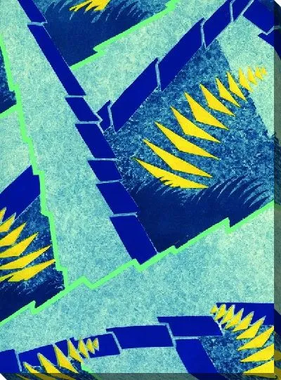 Картина Композиция в холодных тонах