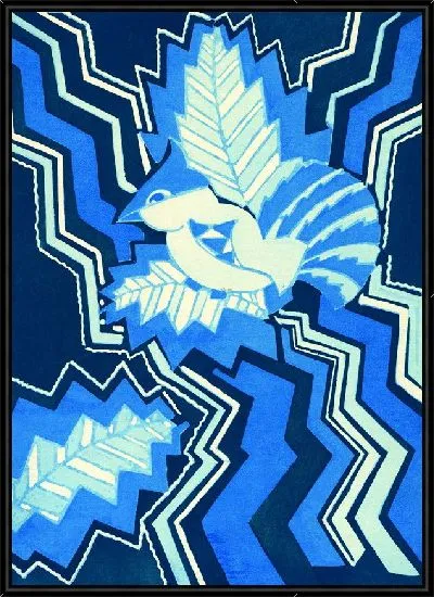 Картина Композиция в холодных тонах