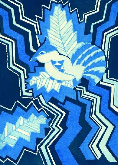 Картина Композиция в холодных тонах