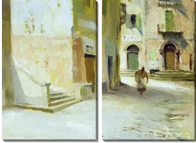 Картина Дворик