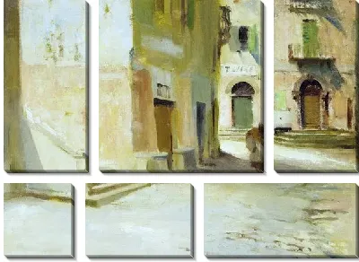Картина Дворик