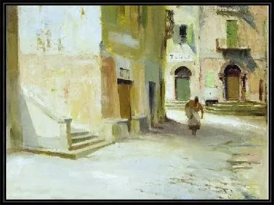 Картина Дворик