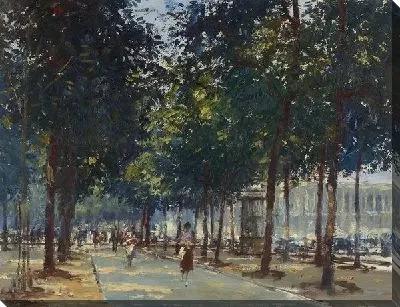 Картина Елисейские поля