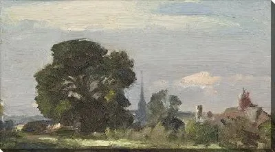 Картина Пейзаж с деревом