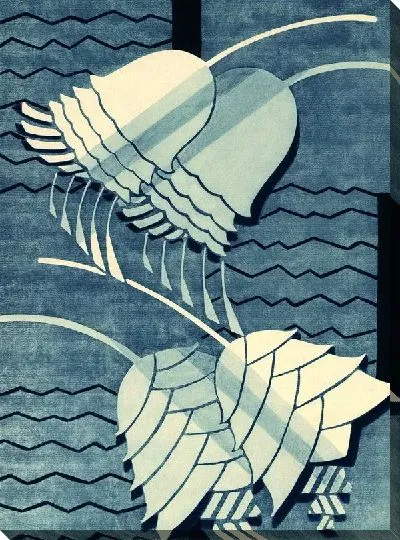 Картина Композиция в голубых тонах