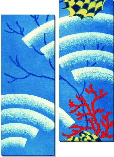 Картина Композиция с растительным орнаментом