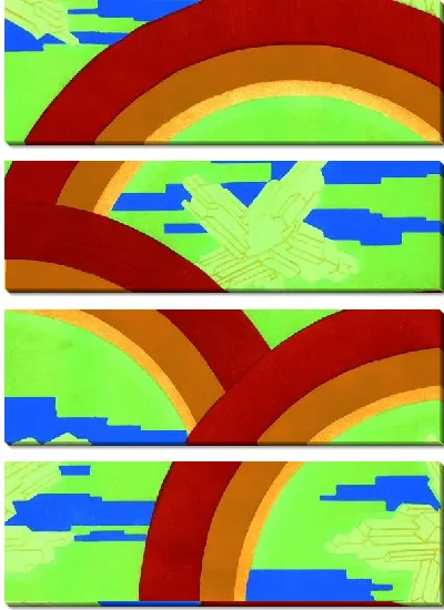 Картина Яркая композиция