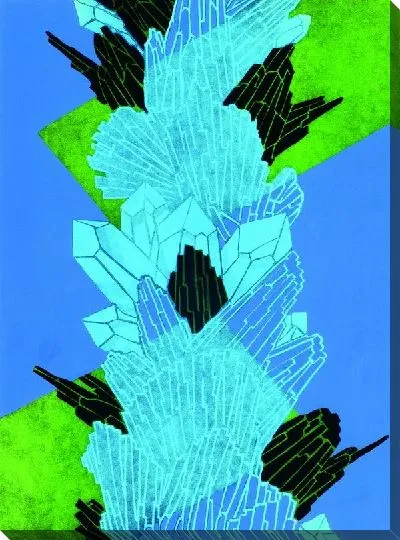 Картина Композиция в голубых тонах