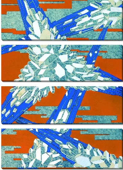 Картина Кристаллы