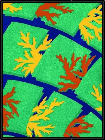 Картина Композиция с растительным орнаментом