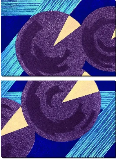 Картина Композиция в холодных тонах