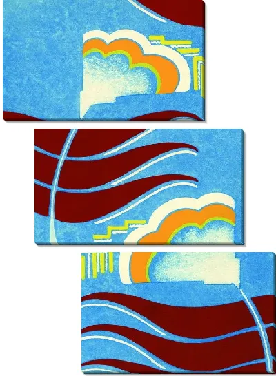 Картина Абстрактная композиция №25