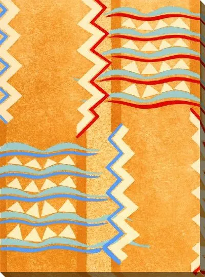 Картина Композиция в теплых тонах №12