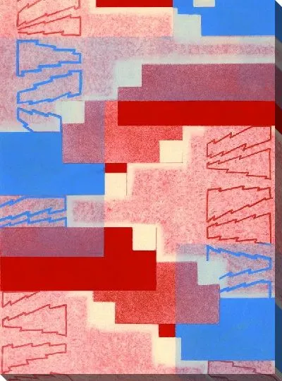 Картина Композиция в теплых тонах №13