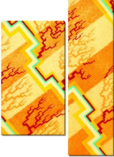 Картина Композиция в теплых тонах №14