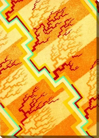 Картина Композиция в теплых тонах №14