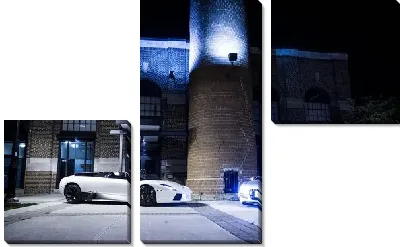 Модульная картина Lamborghini
