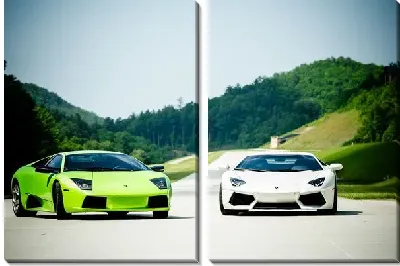 Модульная картина Lamborghini №3