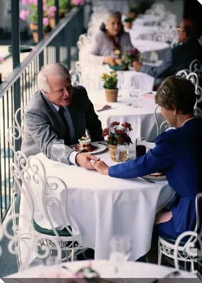 Постер В ресторане №6