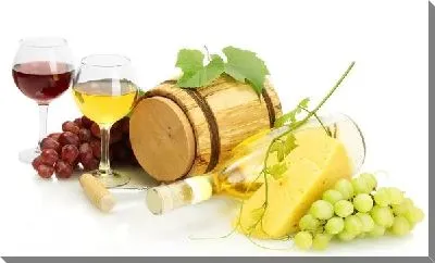 Постер Вино и сыр №4
