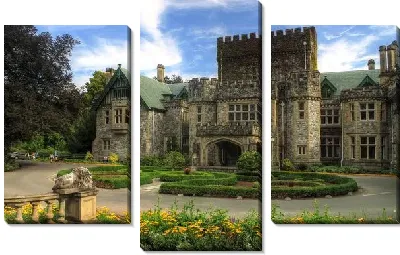 Модульная картина Замок в Англии №2