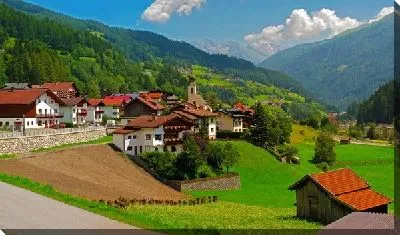 Постер Город в Австрии