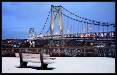 Картина Мост в Нью-Йорке №4