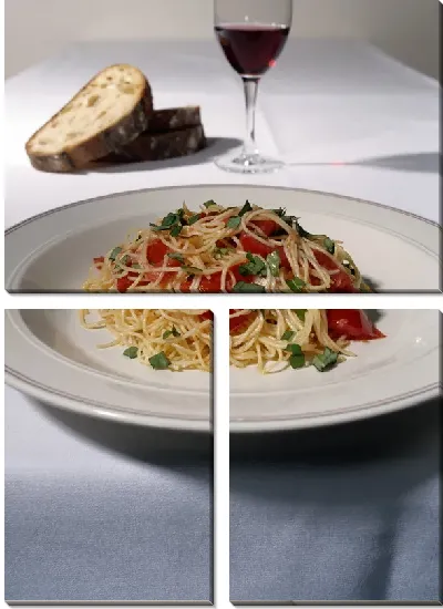 Модульная картина Паста №9