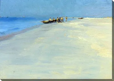 Картина Рыбаки на берегу