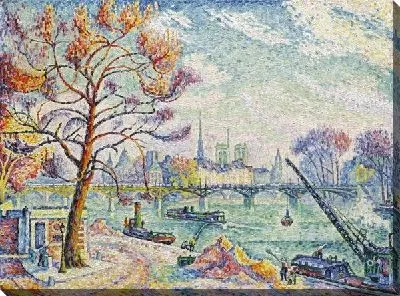 Пейзаж с рекой №4