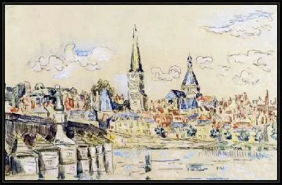 Город на берегу реки