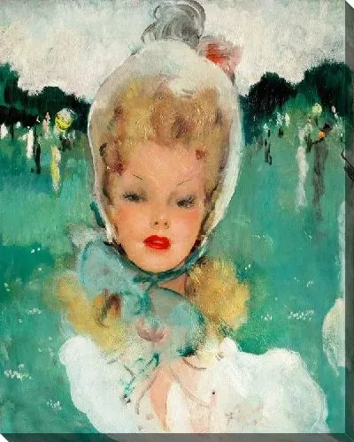 Картина Девушка со светлыми волосами