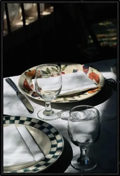 Картина В ресторане №17