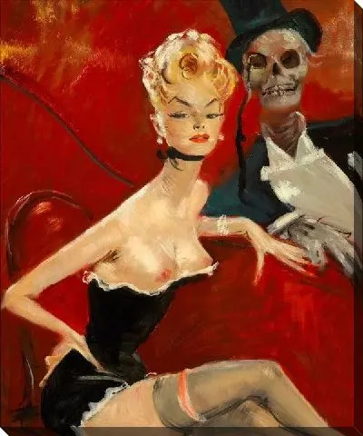 Картина Черная вдова №2