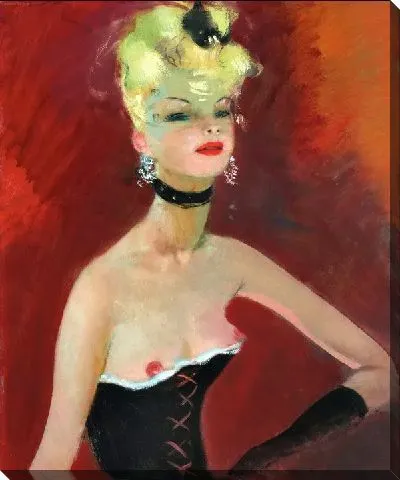 Картина Черная вдова