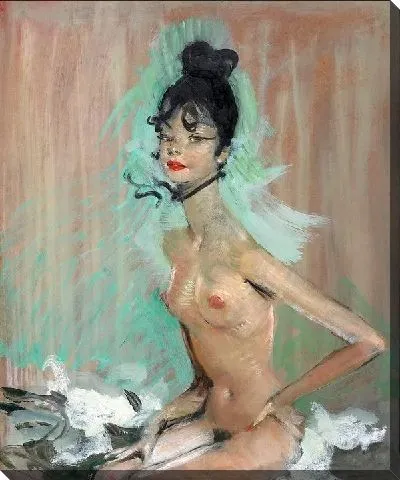 Картина Сидящая модель