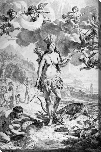 Картина Аллегория Америки