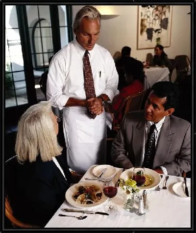 Картина В ресторане №20