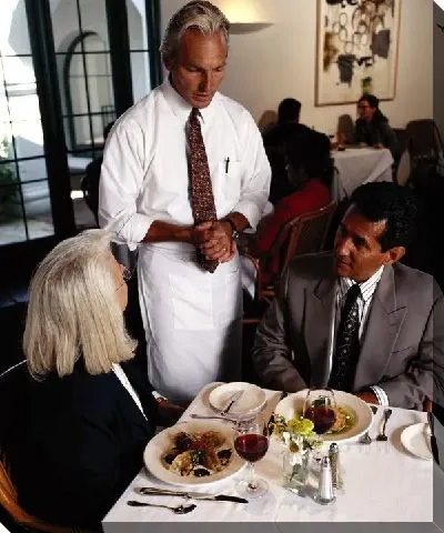 Постер В ресторане №20