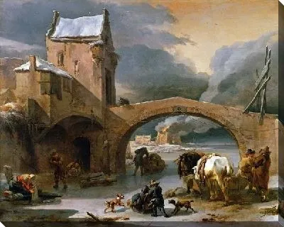 Картина Зимний пейзаж №10