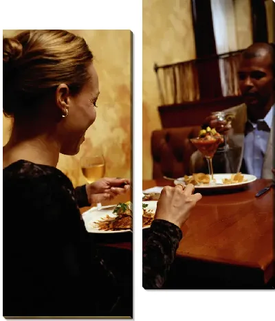 Модульная картина В ресторане №22