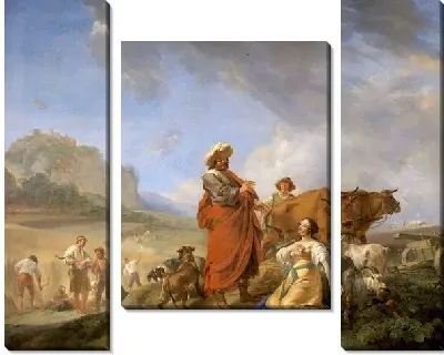 Картина Руфь и Вооз