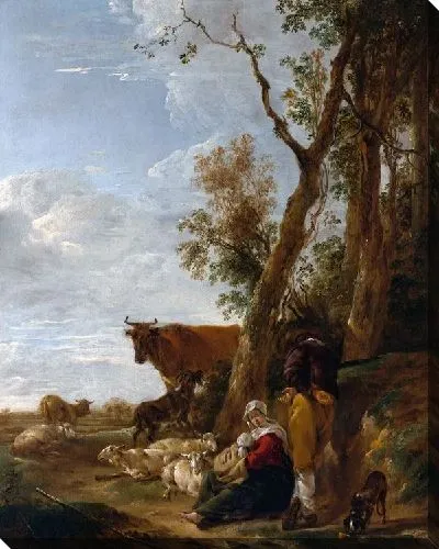 Картина маслом Отдых